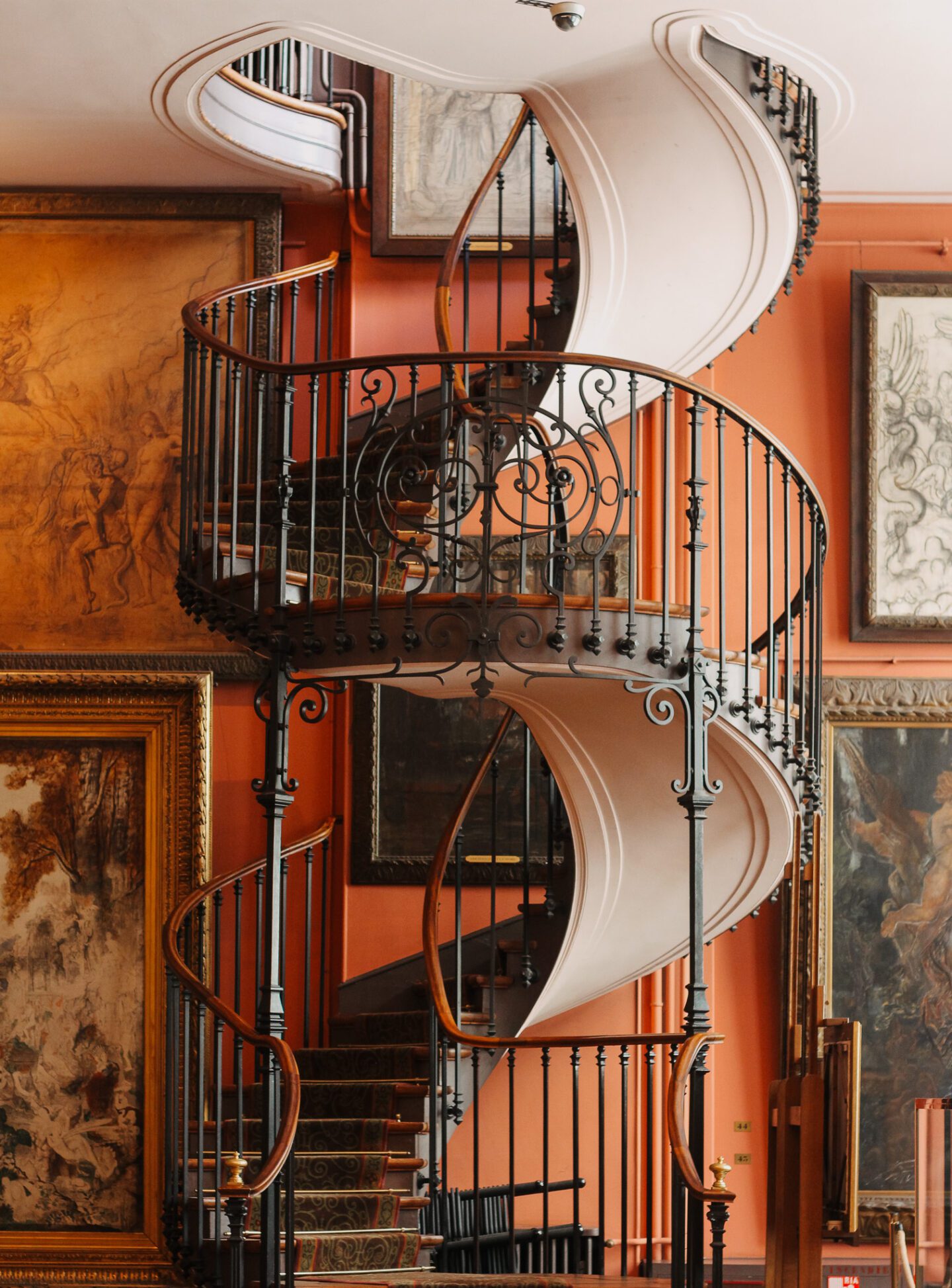 Musée National Gustave Moreau Staircase photo for hidden museums in Paris article 