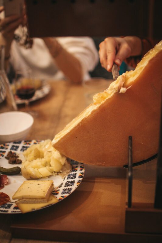 Raclette in France