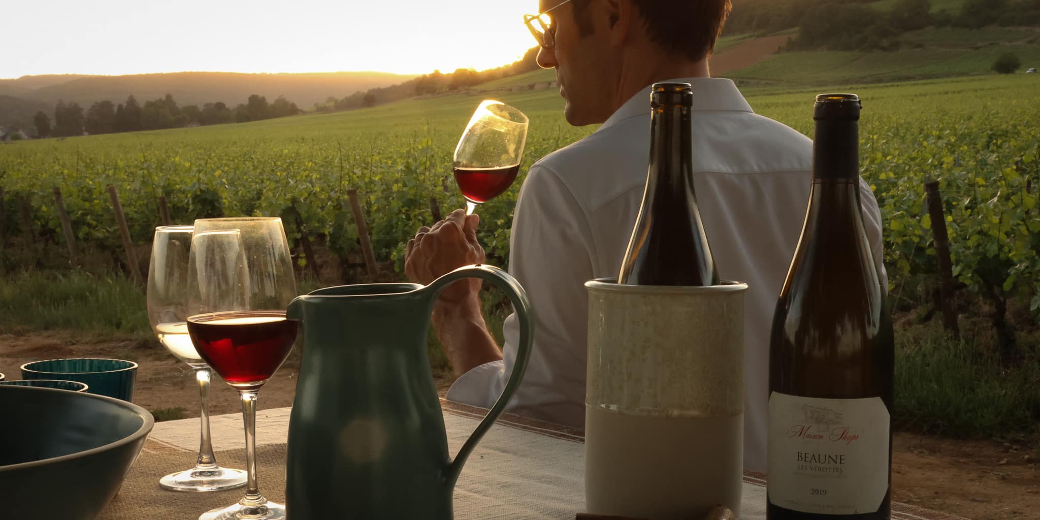 French wine-country travel design